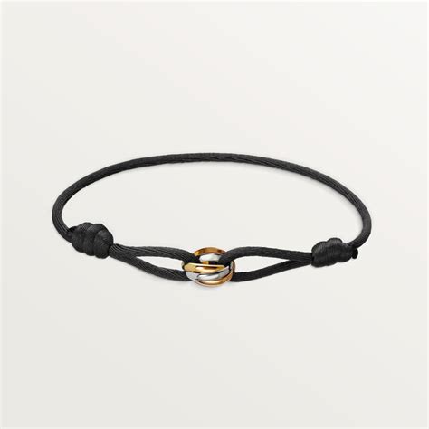 cartier trinity cord|cartier trinity bracelet men's.